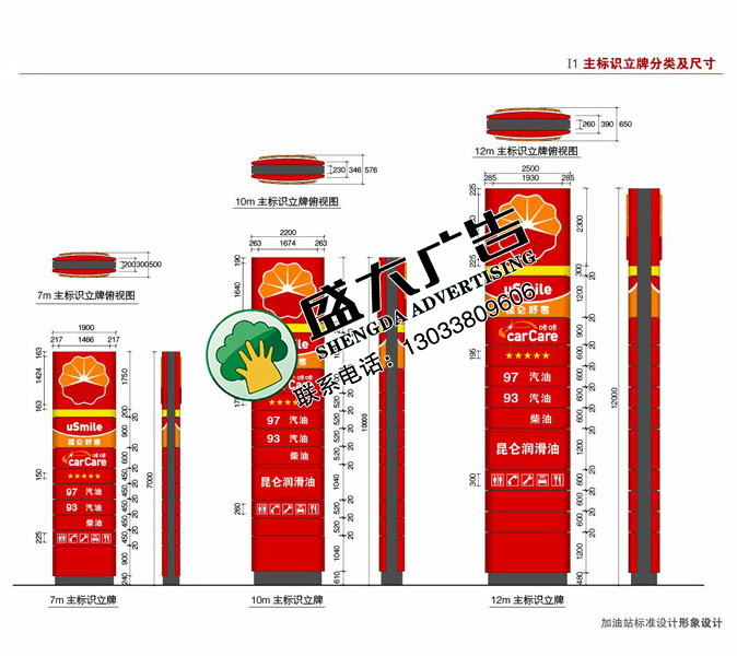 立式落地式灯箱